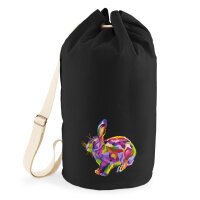 Seesack Hase Colorful 20 Liter Black
