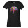 Damen T-Shirt Bison Colorful