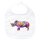 Baby Lätzchen Nashorn Colorful Klettverschluss