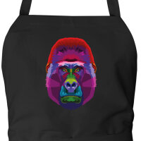 Sch&uuml;rze Gorilla Colorful mit Taschen