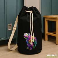 Seesack Bär Colorful 20 Liter Black