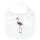 Baby Lätzchen Flamingo Colorful Klettverschluss