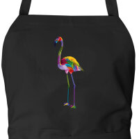 Schürze Flamingo Colorful mit Taschen