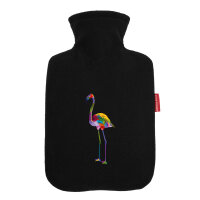 Wärmflasche Flamingo Colorful