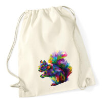 Turnbeutel Eichhörnchen Colorful 12 Liter