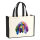 Jutetasche Bloodhound Colorful 21 Liter Black