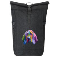 Kurierrucksack Bloodhound Colorful 30-44 Liter Black Melange