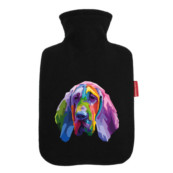Wärmflasche Bloodhound Colorful