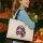 Jutetasche Cocker Spaniel Colorful 21 Liter Black