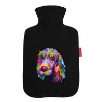Wärmflasche Cocker Spaniel Colorful