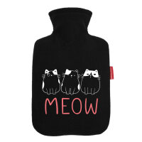 Wärmflasche Katzen Meow Comic