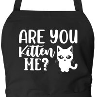 Sch&uuml;rze Are you kitten me Katze mit Taschen