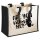 Jutetasche Are you kitten me Katze 21 Liter Black