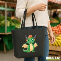 Filzshopper Drache Fabelwesen, 22 Liter
