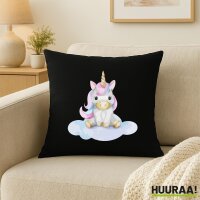 Kissen Einhorn Fabelwesen 40x40cm