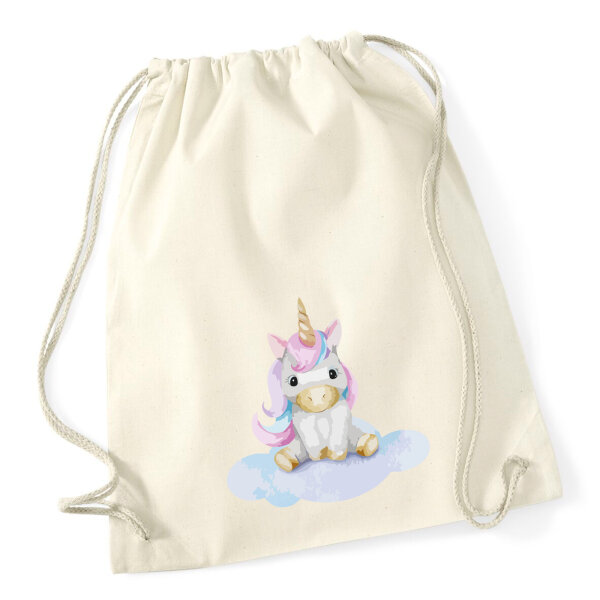 Turnbeutel Einhorn Fabelwesen 12 Liter
