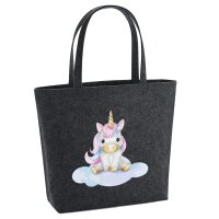 Filzshopper Einhorn Fabelwesen, 22 Liter