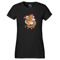 Damen T-Shirt Ph&ouml;nix Fabelwesen