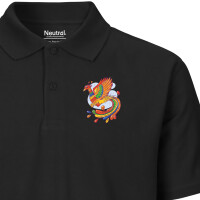 Herren Polo Shirt Phönix Fabelwesen