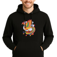 Unisex Hoodie Phönix Fabelwesen