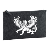 Kulturbeutel Greif Fabelwesen 1 Liter Charcoal