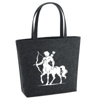 Filz Shopper Zentaur Fabelwesen 22 Liter