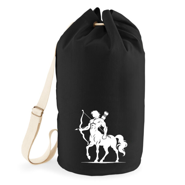 Seesack Zentaur Fabelwesen 20 Liter Black