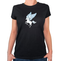 Damen T-Shirt Pegasus Fabelwesen