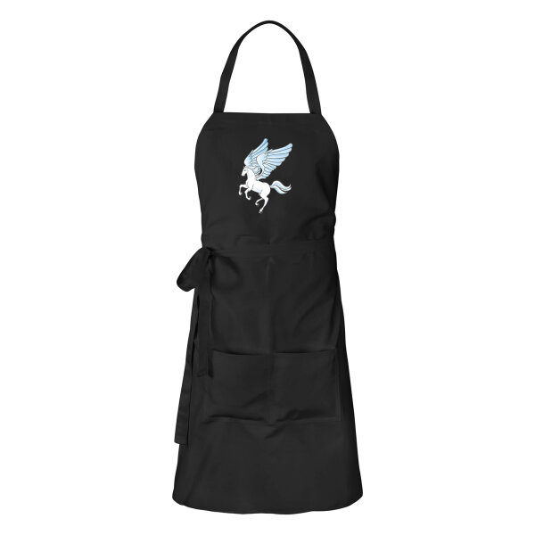 Schürze Pegasus Fabelwesen mit Taschen