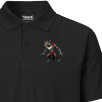 Herren Polo Shirt Werwolf Fabelwesen