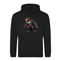 Unisex Hoodie Werwolf Fabelwesen