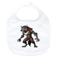 Baby Lätzchen Werwolf Fabelwesen Klettverschluss