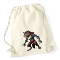 Turnbeutel Werwolf Fabelwesen 12 Liter