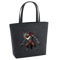 Filzshopper Werwolf Fabelwesen, 22 Liter