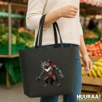 Filzshopper Werwolf Fabelwesen, 22 Liter