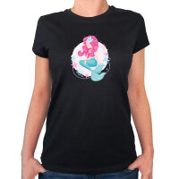 Damen T-Shirt Meerjungfrau Fabelwesen