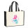 Jutetasche Meerjungfrau Fabelwesen 21 Liter Black
