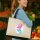 Jutetasche Meerjungfrau Fabelwesen 21 Liter Black