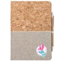 Notizbuch A5 Meerjungfrau Fabelwesen 80 Blatt inkl....