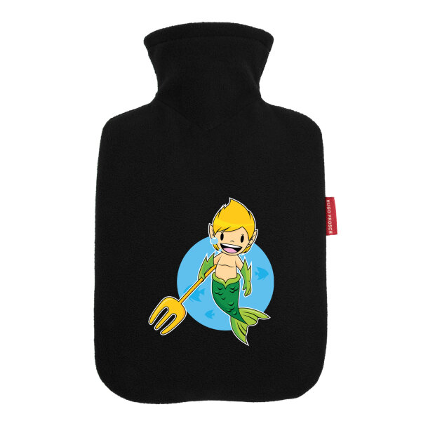 Wärmflasche Wassermann Fabelwesen