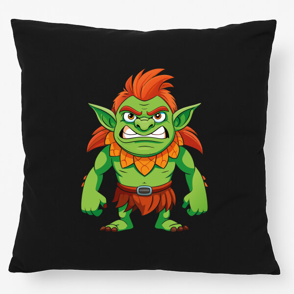 Kissen Troll Fabelwesen 40x40cm