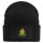 Beanie mit Patch Troll Fabelwesen Black