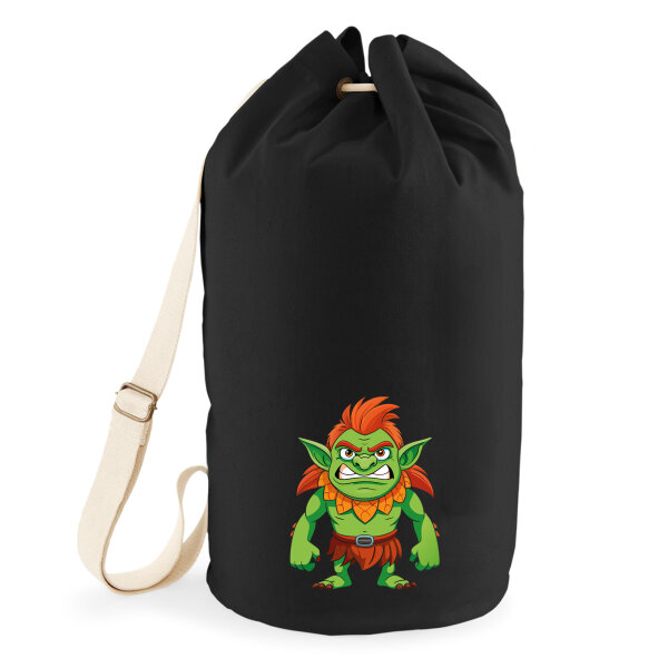 Seesack Troll Fabelwesen 20 Liter Black