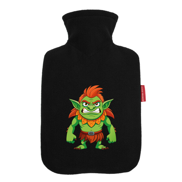 Wärmflasche Troll Fabelwesen
