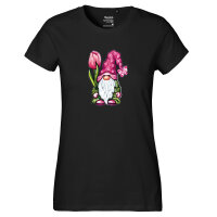 Damen T-Shirt Gnom Fabelwesen