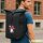 Kurierrucksack Gnom Fabelwesen 30-44 Liter Black Melange