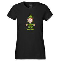 Damen T-Shirt Kobold Fabelwesen