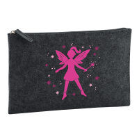 Kulturbeutel Fee Fabelwesen 1 Liter Charcoal