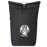 Kurierrucksack Dämon Fabelwesen 30-44 Liter Black...