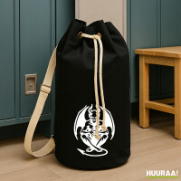 Seesack Dämon Fabelwesen 20 Liter Black